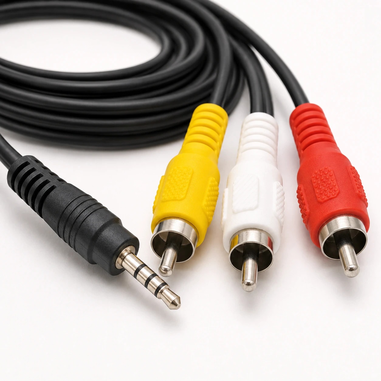 3.5 Audio Jack to 3 RCA Adapter Cable 1.5m