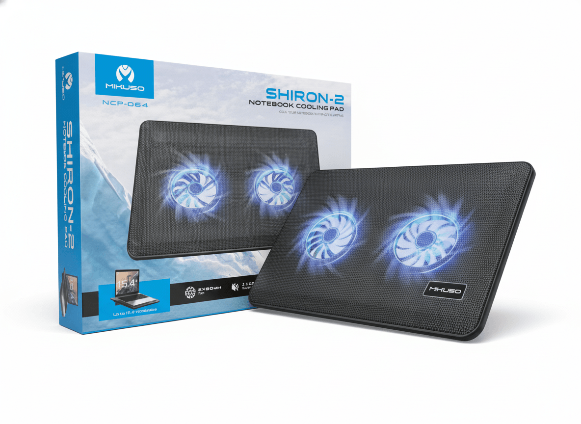 MIKUSO Laptop Cooling Pad NCP-064 SHIRON-2