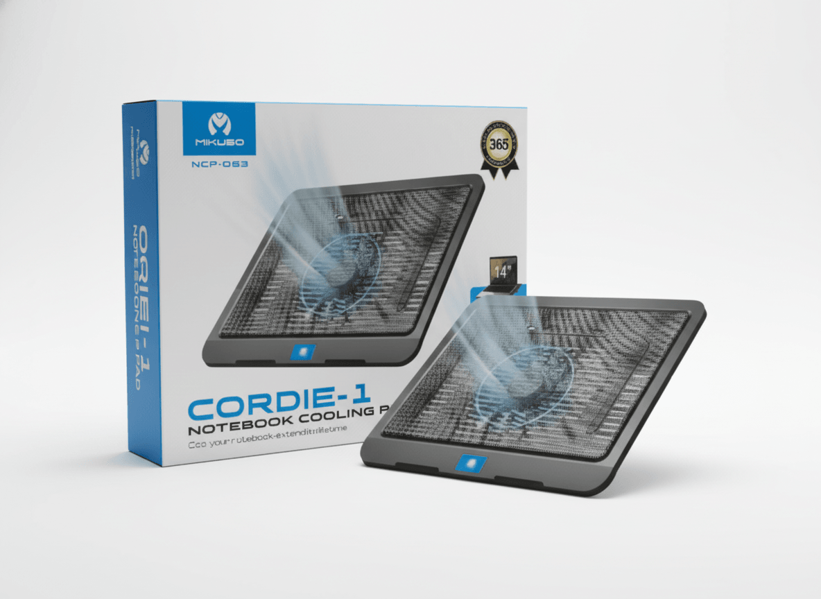 MIKUSO Laptop Cooling Pad NCP-063 CORDIE-1