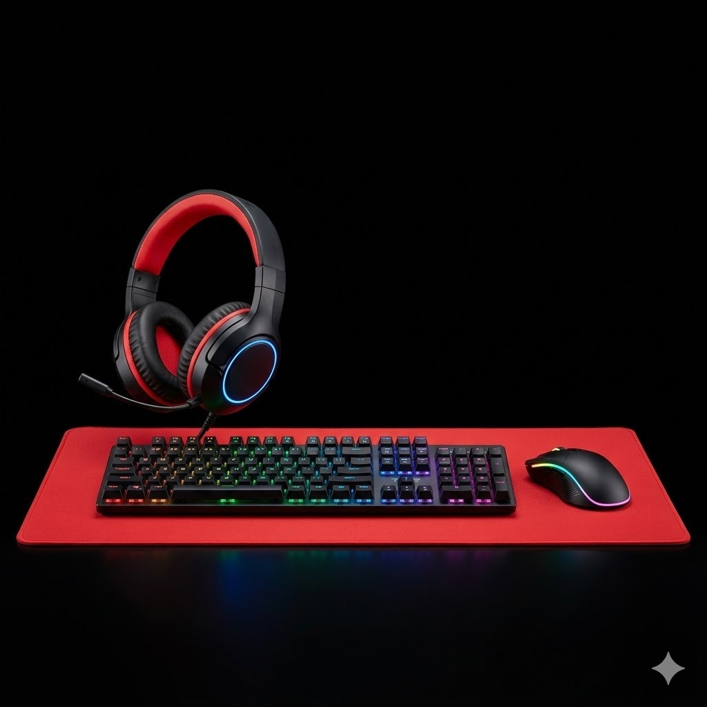 Gaming Combo TF700 KB Mouse Headset Pro