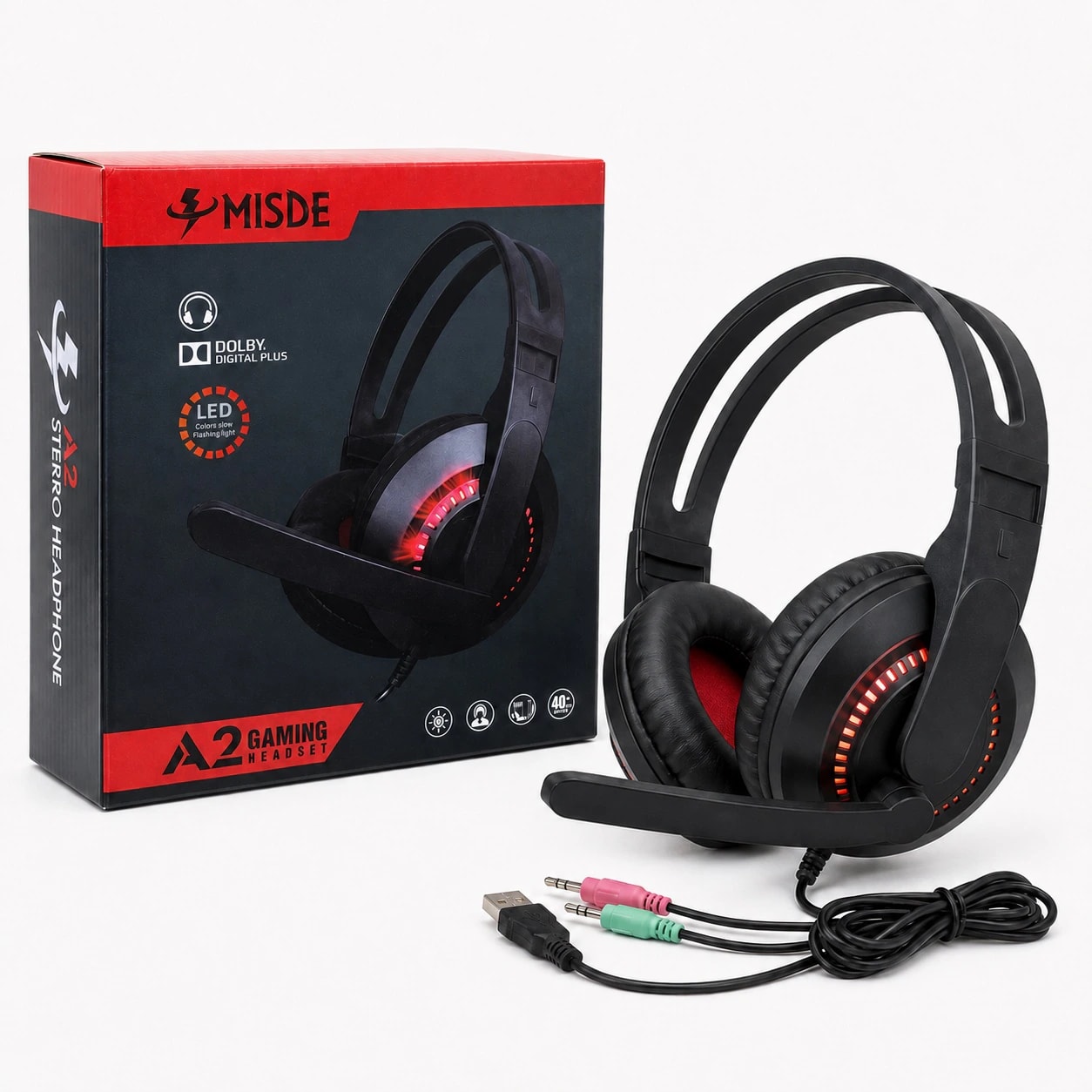 Headphone Over-Ear A2 LED