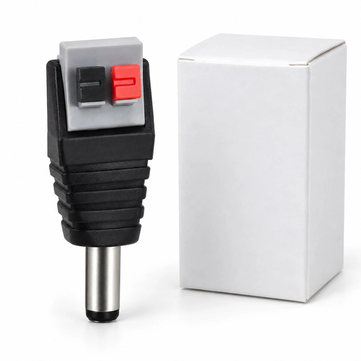 2 PIN Terminal Push Button to Male DC Connector